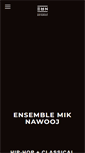Mobile Screenshot of ensemblemiknawooj.com